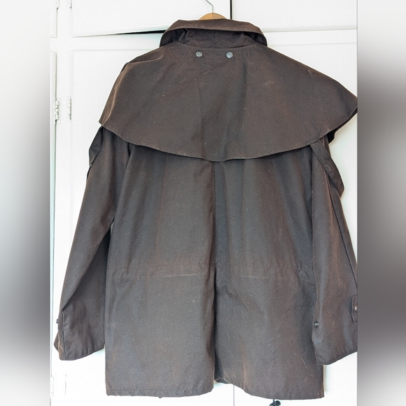 Outback Trading Co Unisex Oil Skin Short Duster Low Rider Jacket Style #5008 - Picture 9 of 9